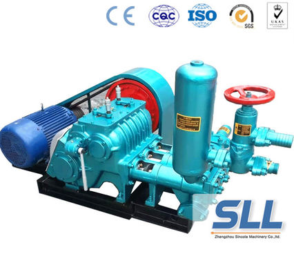 Κίνα Οριζόντια τρυπανιών αντλία ρευστοκονιάματος εγκαταστάσεων γεώτρησης συγκεκριμένη, SBW τρηπλή αντλία ρευστοκονιάματος τσιμέντου δυτών ηλεκτρική προμηθευτής
