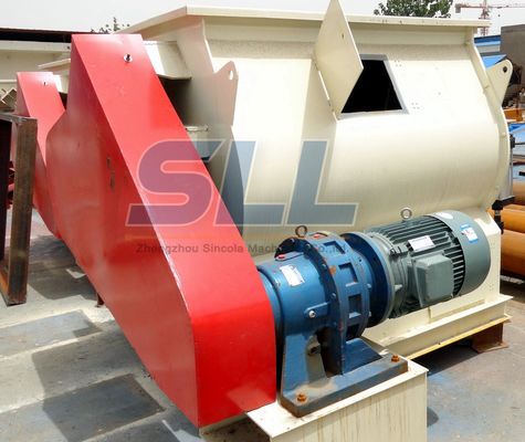 18.5kw 380v ξεραίνουν το δίδυμο υλικό χάλυβα αναμικτών κουπιών άξονων μηχανών αναμικτών κονιάματος προμηθευτής